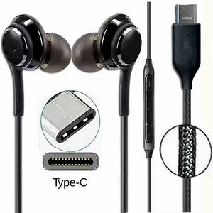 Écouteurs intra-auriculaires filaires <span class=keywords><strong>USB</strong></span>-<span class=keywords><strong>C</strong></span> en gros avec micro et contrôle du volume pour <span class=keywords><strong>Samsung</strong></span> Note 10 S20 S22 S21 <span class=keywords><strong>AKG</strong></span> - Product Image 2