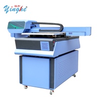 Nouvelle imprimante jet d'encre UV à plat automatique pour étiquettes, estampage à chaud, format de support 11x17, polypropylène/vinyle textile, USB Yinghe, garantie 1 an