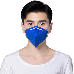 Masker <span class=keywords><strong>Respirator</strong></span> sekali pakai lipat 3D profesional pabrik pelindung debu dan partikel - Product Image 2