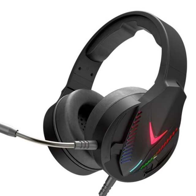 Wired Headphone Cool Gaming Headphone with High Sound Quality and High Level Factory Supply Perfect Headphone
