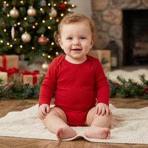 Vente en gros de combinaisons pour bébés à manches longues en coton 100% - Stock aléatoire - Combinaisons pour bébés à manches longues pour 0-24 mois - Product Image 1