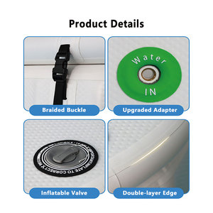 Jacuzzi Inflable Redondo para Exteriores HAPPYGO 2025, Bañera de Hielo, <span class=keywords><strong>Piscina</strong></span> con Tecnología Drop Stitch, Modelo 2025 - Product Image 3