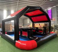 Plateforme de loisirs flottante gonflable personnalisée pour bar aquatique, idéale pour les fêtes en extérieur et accessoire de parc aquatique