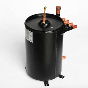 Échangeur de chaleur à haute efficacité en tube et en coquille Refroidisseur d'eau Bain de glace Économiseur Gaz réfrigérant R32 Gaz réfrigérant <span class=keywords><strong>R410a</strong></span> GAH02 CMF - Product Image 3