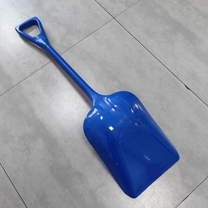 Pelle <span class=keywords><strong>à</strong></span> <span class=keywords><strong>neige</strong></span> carrée en plastique avec lame en PP, manche en bois dur, poignée en D de qualité industrielle, design moderne, pour l'agriculture et le jardinage - Product Image 5