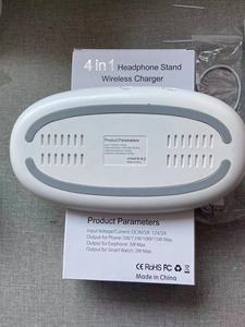 <span class=keywords><strong>Chargeur</strong></span> sans fil 3 en 1, station de charge rapide 15W pour <span class=keywords><strong>iPhone</strong></span> 14 Pro Max, pour montre intelligente 6 <span class=keywords><strong>5</strong></span>, <span class=keywords><strong>chargeur</strong></span> de bureau - Product Image 3