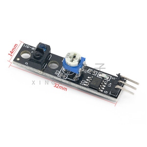 Módulo de Sensor de Reflexión Infrarroja Ky-033 de 32 mm x 14 mm para Seguimiento de Líneas en Robótica DIY - Product Image 1