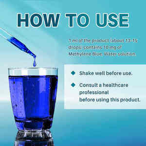 مكمل غذائي صيني بعلامة تجارية خاصة بنكهة مخصصة، قطرات الميثيلين الأزرق 1٪ لصحة الدماغ، درجة غذائية MY Blue - Product Image 3