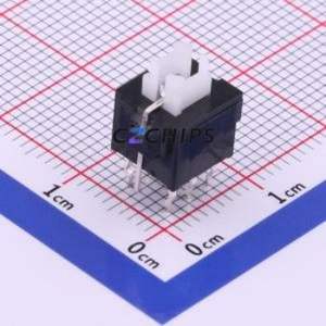 K6-6130D02-L1 Tactile Switch Through hole Component (THT) Switch 1.6N Through Hole 8.5mm 7.5mm - Product Image 1