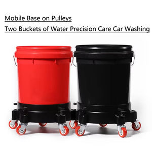 FUOU Produits de détail de voiture de couleur personnalisée Seau de <span class=keywords><strong>lavage</strong></span> de voiture Creeper Seau roulant de <span class=keywords><strong>lavage</strong></span> de voiture Dolly - Product Image 6