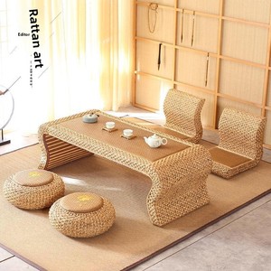 Meilleur prix Rustique Coussin De Sol Paille Pouf Siège Méditation Ottoman Utilisation pour La Maison/Café/Restaurant/Hôtel Décoration - Product Image 4