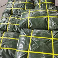 Bâche en polyéthylène imperméable pour conteneur à ouverture supérieure, couverture robuste en PE avec œillets renforcés