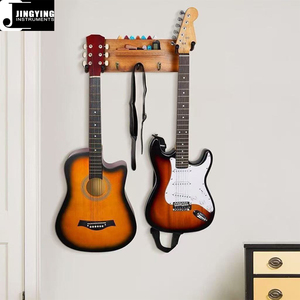 Soporte <span class=keywords><strong>de</strong></span> Pared Multifuncional para <span class=keywords><strong>Guitarra</strong></span> <span class=keywords><strong>de</strong></span> Madera Sólida Jingying 2026, Nuevo <span class=keywords><strong>de</strong></span> Fábrica, con Múltiples Estantes <span class=keywords><strong>de</strong></span> Almacenamiento para Piezas y Accesorios - Product Image 6