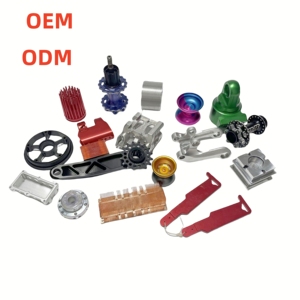 Componenti di Precisione in Alluminio Lavorati a CNC, Produzione Cinese, Parti Metalliche Anodizzate Personalizzate per Macchinari - Product Image 5
