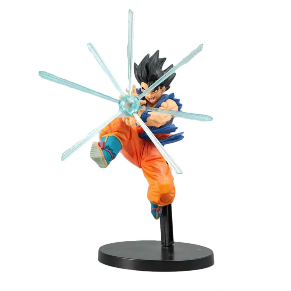 Figuras de acción de Goku gxmaterial Goku, juguetes de Anime de PVC con efectos especiales
