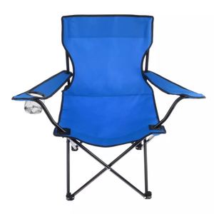 Chaises pliantes, chaise de jardin portable d'extérieur, siège inclinable léger avec porte-gobelet pour le camping - Product Image 4