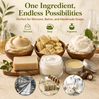 Beurre de karité, beurre de cacao, beurre de mangue de qualité cosmétique en gros – Matière première végétale pour les soins capillaires et la fabrication de savons