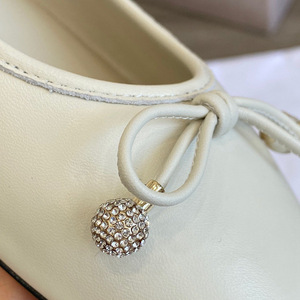 Zapatos <span class=keywords><strong>de</strong></span> <span class=keywords><strong>Ballet</strong></span> <span class=keywords><strong>de</strong></span> Punta Planos <span class=keywords><strong>de</strong></span> <span class=keywords><strong>Cuero</strong></span> Genuino <span class=keywords><strong>de</strong></span> Alta Calidad, Serie Original, Nuevo Estilo, para Mujer - Product Image 4