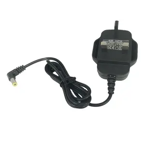 Adaptador de fonte de alimentação 600ma, carregador para limpador de janela, 5.5v