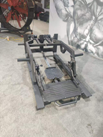Machine à glissière inversée à charge libre en acier pour l'entraînement des fessiers, des jambes et du bas du corps, équipement de musculation professionnel pour salle de sport
