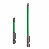 Embout de tournevis magnétique industriel en acier S2, 100 mm, 65 mm, OEM, DIY, PH/SL, pour disjoncteur, outil d'électricien