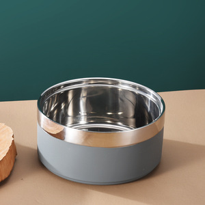 Özel köpek kase paslanmaz çelik yem kasesi kaymaz taşınabilir seyahat <span class=keywords><strong>Pet</strong></span> besleyici yuvarlak renkli evcil hayvan kaseleri besleyiciler - Product Image 6