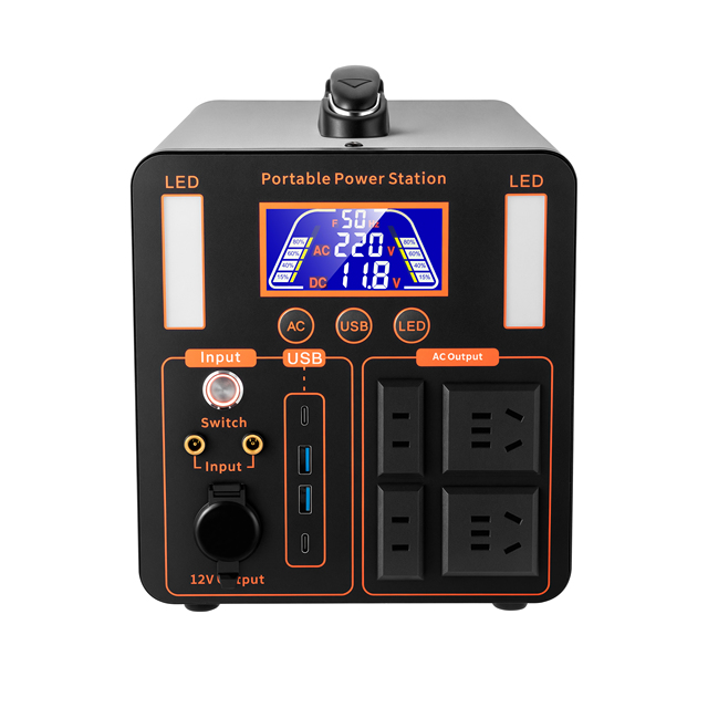 Portable Power Supply 150W 300W 600W 100W 2000W Solar Power Station Lifepo4 Multi-interface LED Solar Electric Power Station