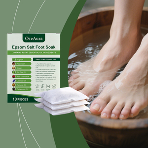 Sac de bain de <span class=keywords><strong>pieds</strong></span> à l'armoise OEM <span class=keywords><strong>Sel</strong></span> de la mer morte apaise <span class=keywords><strong>les</strong></span> <span class=keywords><strong>pieds</strong></span> éliminant <span class=keywords><strong>les</strong></span> odeurs Soulager la fatigue Spa Pédicure Soins du <span class=keywords><strong>sel</strong></span> d'<span class=keywords><strong>Epsom</strong></span> - Product Image 4
