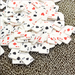 500g rebanadas de arcilla polimérica suave estilo amor corazón patrón de fresa para decoración de boda y regalo DIY Nail Art Crafts - Product Image 2