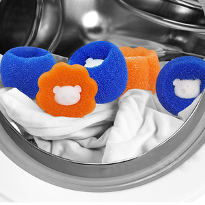 Esponja de Lavado para Lavadora, Elimina Pelusas y Manchas, Esponja Anti-Enredos, Bola de Limpieza para Ropa - Product Image 4