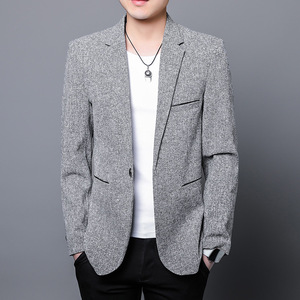 Mens Casual Blazer Jacket Leve Sports <span class=keywords><strong>Coat</strong></span> Suit Jacket para o Verão Daily Business Wedding Party Blazer - Product Image 4