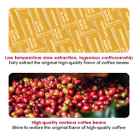 LIFEWORTH 100% Arabica Premium Cold Brew Espresso Instant Coffee Concentré Packet