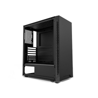 Case (OEM) A15 V320 S920 Gaming Pc Case ATX/MATX Full Tower Acrylic Glass Computer Case Front Curved Glass Desktop Chassis
