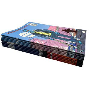 Impression de brochures personnalisées à piqûre à cheval, impression offset couleur, magazine promotionnel, livret marketing - Product Image 1