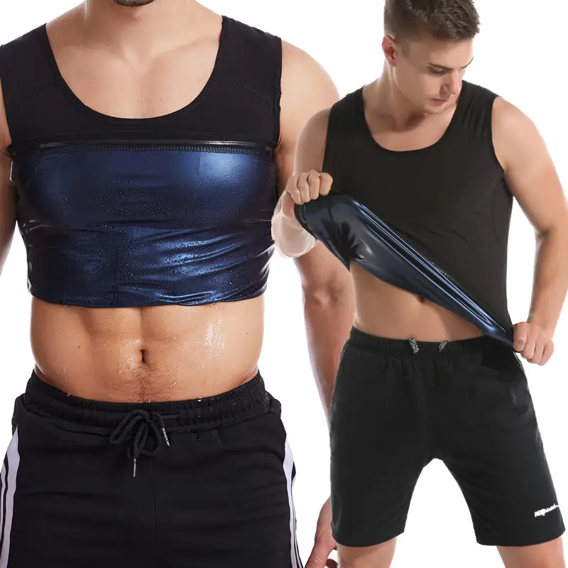 Anpassen Logo Logo Shape wear Taille Shaper Korsett für Männer Sauna Sweat Shaper Weste für Männer Schlankheit weste Body Shaper Fett verbrennung