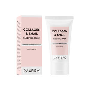 Mascarilla Facial Reafirmante e Hidratante Profunda de Noche al por Mayor, Marca Privada, Mascarilla Facial Nocturna Hidratante con Colágeno y Baba de Caracol - Product Image 1