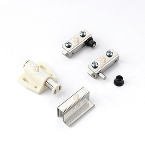 JNT-160 Glass <b>Cabinet</b> Door Push To Open Device Iron And Plastic Minimalist Design Easy Installation For Glass Doors - Product Image 3
