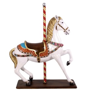 Puntelli per eventi di compleanno per bambini Carousel Horse / Merry <span class=keywords><strong>Go</strong></span> Round / Rides Carousel Horse Prop in vendita - Product Image 4