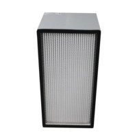 Filtre HEPA terminal pour salle blanche de transformation alimentaire avec séparateur, unité de filtration d'air haute performance