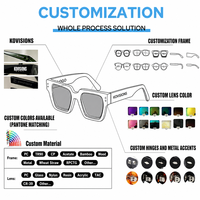 Lunettes intelligentes IA avec caméra et enregistreur vidéo, commande vocale, traduction pour les voyages en extérieur et les affaires, verres interchangeables