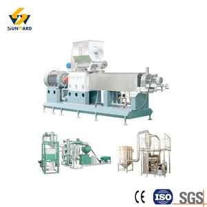 Ligne de production d'amidon modifié extrudé à double vis, amidon pré-gélatinisé, extrusion, séchage et broyage, machines et équipements - Product Image 3