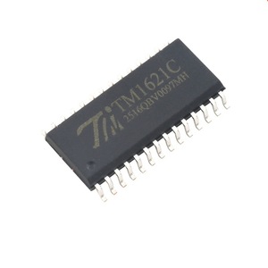 Tianwei ชิปไดรเวอร์จอแสดงผล LED SOP28 TM1621C ติดพื้นผิวอินเทอร์เฟซ I2C - Product Image 1