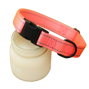 Colliers pour animaux de compagnie réglables de qualité supérieure Collier de chien réfléchissant en nylon doux et robuste avec boucle à dégagement rapide en métal - Product Image 2