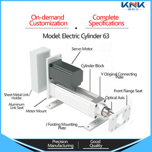 KNK電動シリンダー カスタムストローク精密制御推力高速電動リニアアクチュエータ サーボモーター付き - Product Image 2