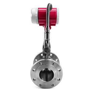 DN50 Druklucht <span class=keywords><strong>Vortex</strong></span> Flowmeter 4-20mA SS304 Gas & Water Flowmeter Druk Temperatuurcompensatie Flens Honno HNF40-B - Product Image 3