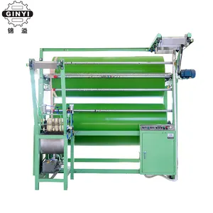 GINYI 2 цилиндра вертикальная машина для нагревания эластичной ленты Латексная лента гладильная отделка и крахмаль машина для игольного ткацкого станка