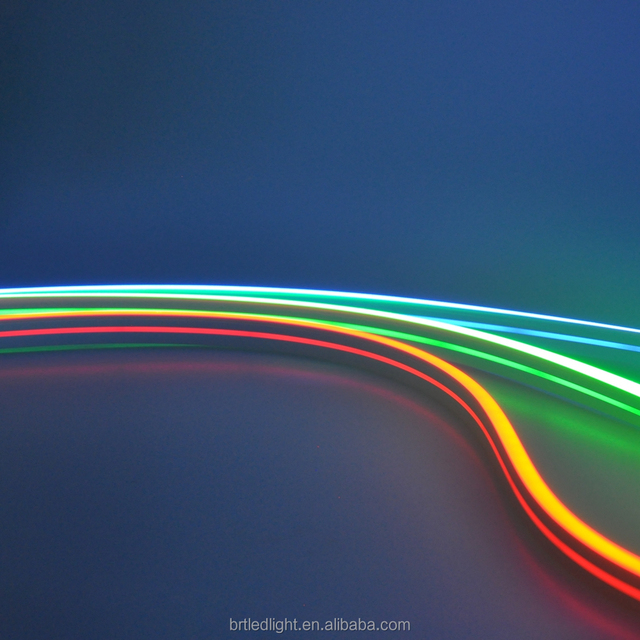 LED Neon Lihgt 6mm*12mm Side Bending SMD2835 Red Blue Green White IP67 Waterproof Neon Light