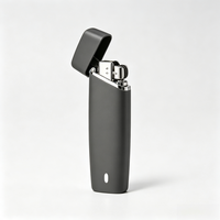 Briquet Électrique Rechargeable en Métal, Design Cartoon, Fin et Portable, Logo Personnalisé, Mini Briquet à Cigarettes pour Fêtes et Fumeurs