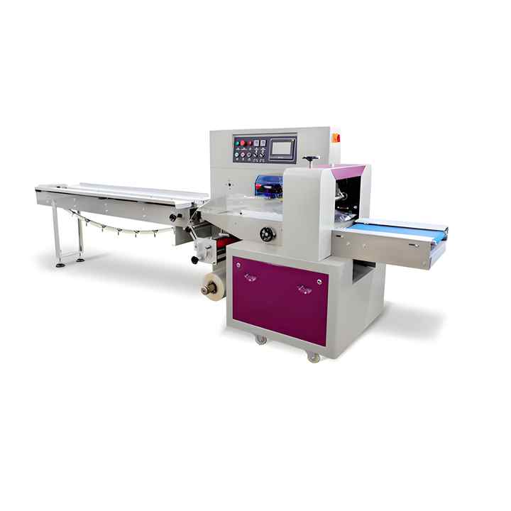 Multifunctional Horizontal Packing Custom Flow Pillow Wrapping Packaging Machine for Spoon Fork Knife