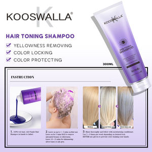 Shampooing pour cheveux violets Anti-Brassy pour la teinture des cheveux No Yellow Anymore Nettoyage quotidien des cheveux Shampooing à l'extrait naturel - Product Image 2